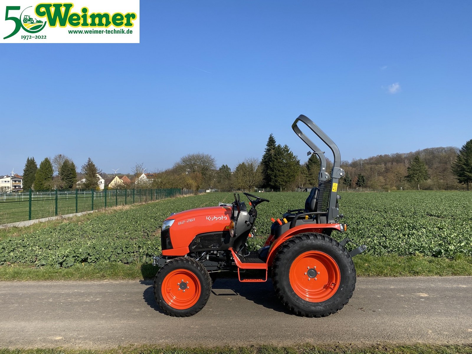 Traktor typu Kubota B2-261 D ROPS, Neumaschine v Lollar, Ruttershausen (Obrázek 9)