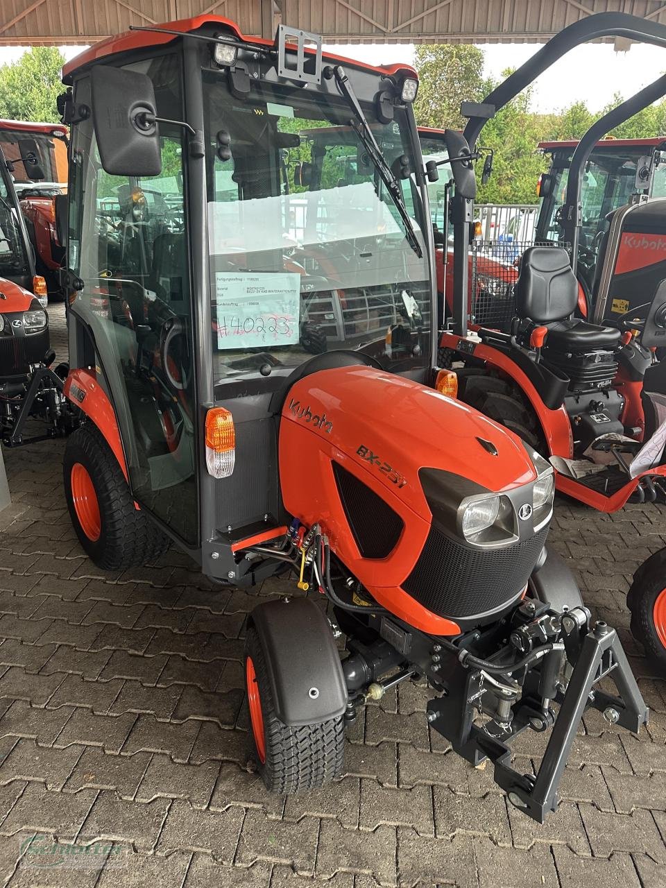 Traktor Türe ait Kubota BX231 Cab Winter FZ, Neumaschine içinde Idstein-Wörsdorf (resim 1)