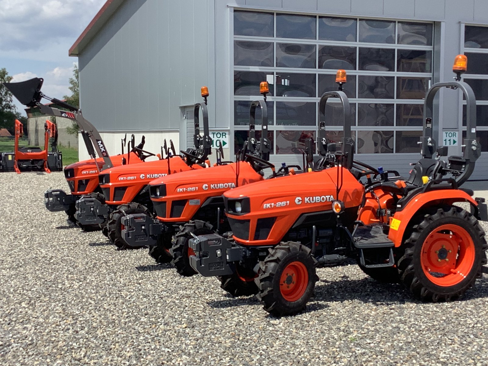 Traktor van het type Kubota EK 1-261, Neumaschine in Ertingen (Foto 5)