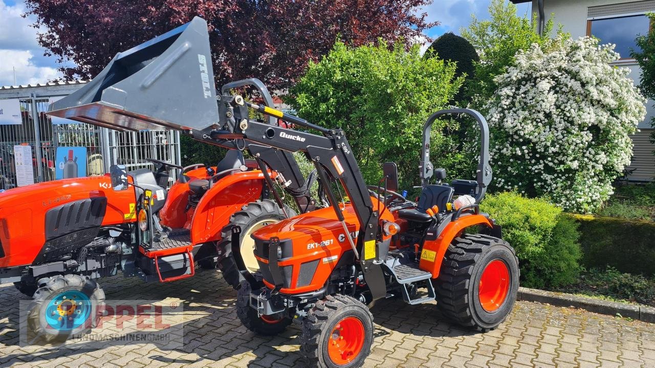 Traktor типа Kubota EK1-261 Breitbereifung Frontlader, Neumaschine в Groß-Umstadt (Фотография 1)