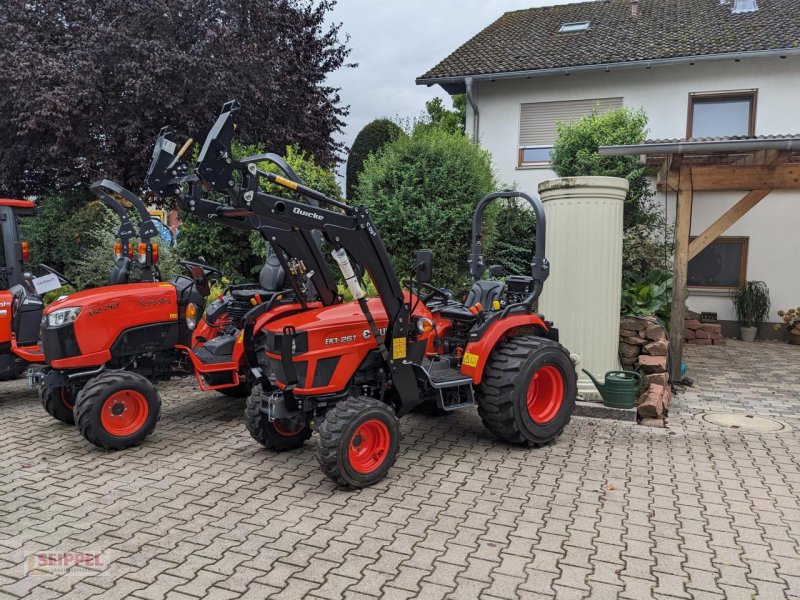 Traktor του τύπου Kubota EK1-261 Breitreifen, Neumaschine σε Groß-Umstadt (Φωτογραφία 1)