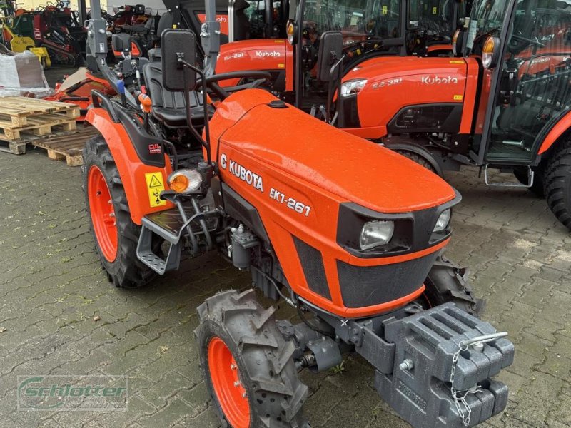 Traktor del tipo Kubota EK1-261 DT-EC 5J+FG, Neumaschine In Idstein-Wörsdorf