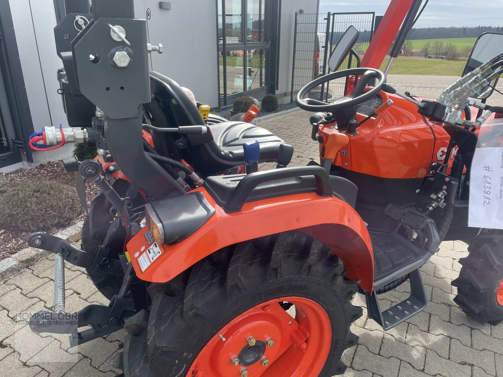 Traktor typu Kubota EK1-261 Rops mit Frontlader, Neumaschine w Bopfingen (Zdjęcie 6)