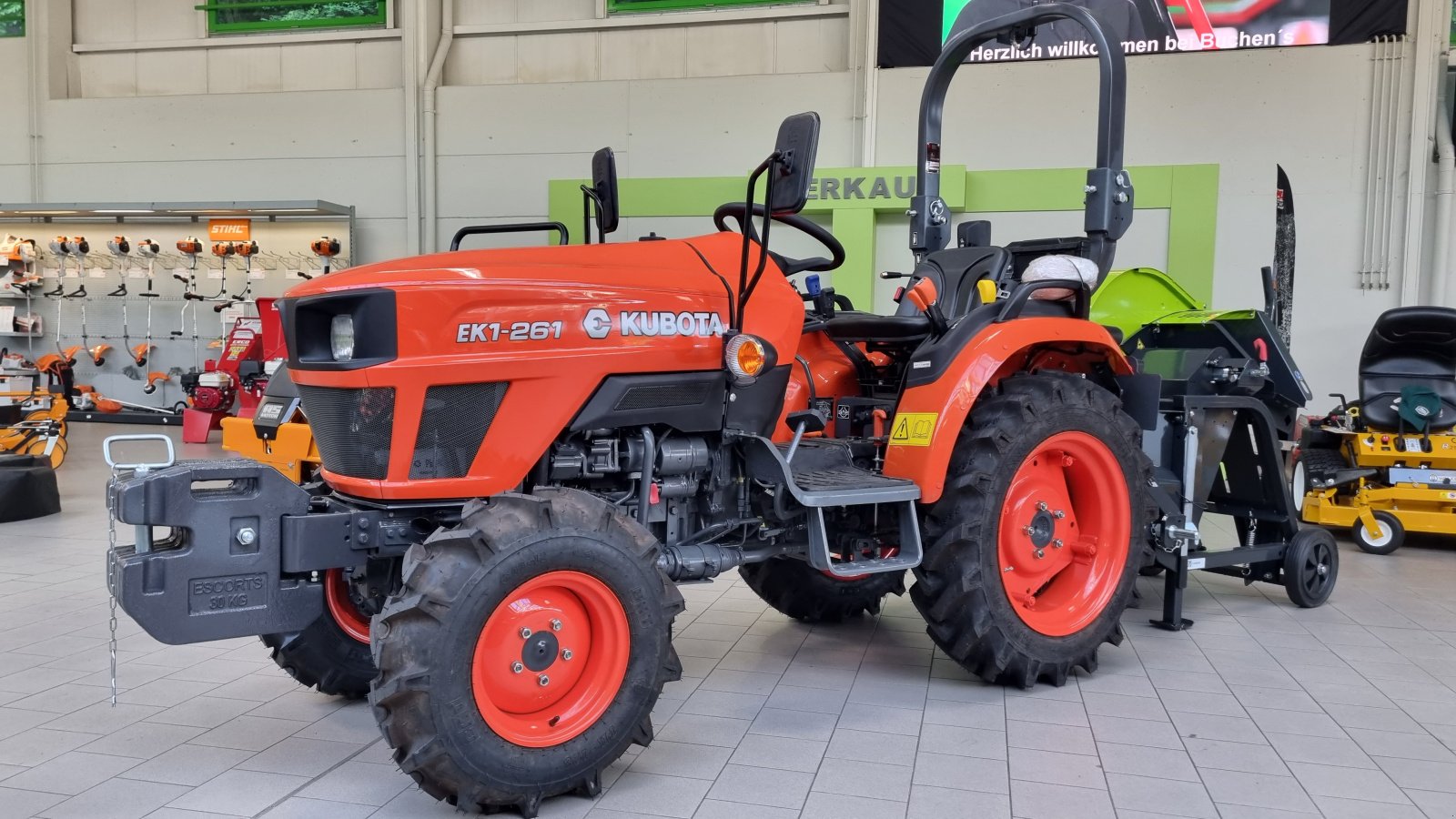 Traktor του τύπου Kubota EK1-261, Neumaschine σε Olpe (Φωτογραφία 10)