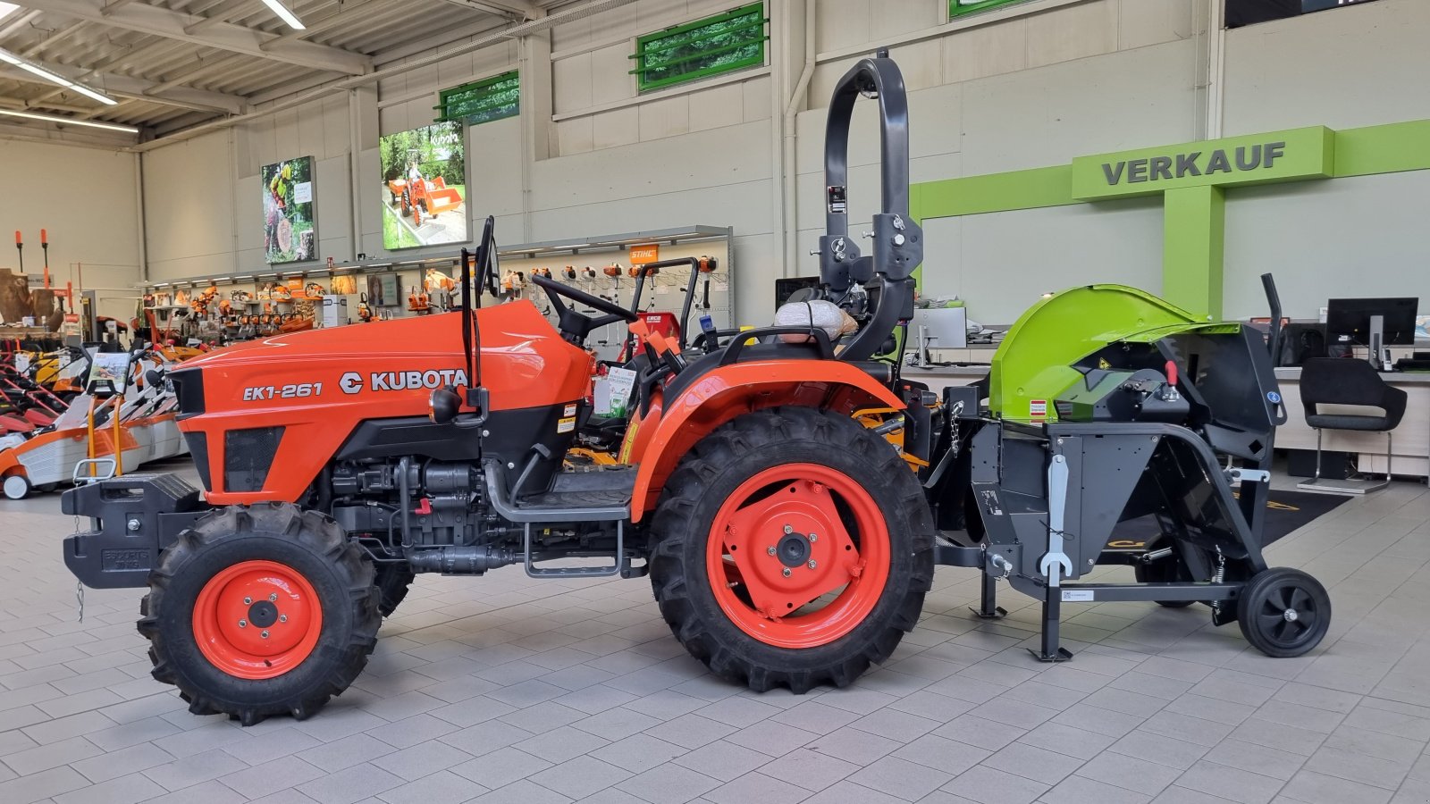 Traktor του τύπου Kubota EK1-261, Neumaschine σε Olpe (Φωτογραφία 11)