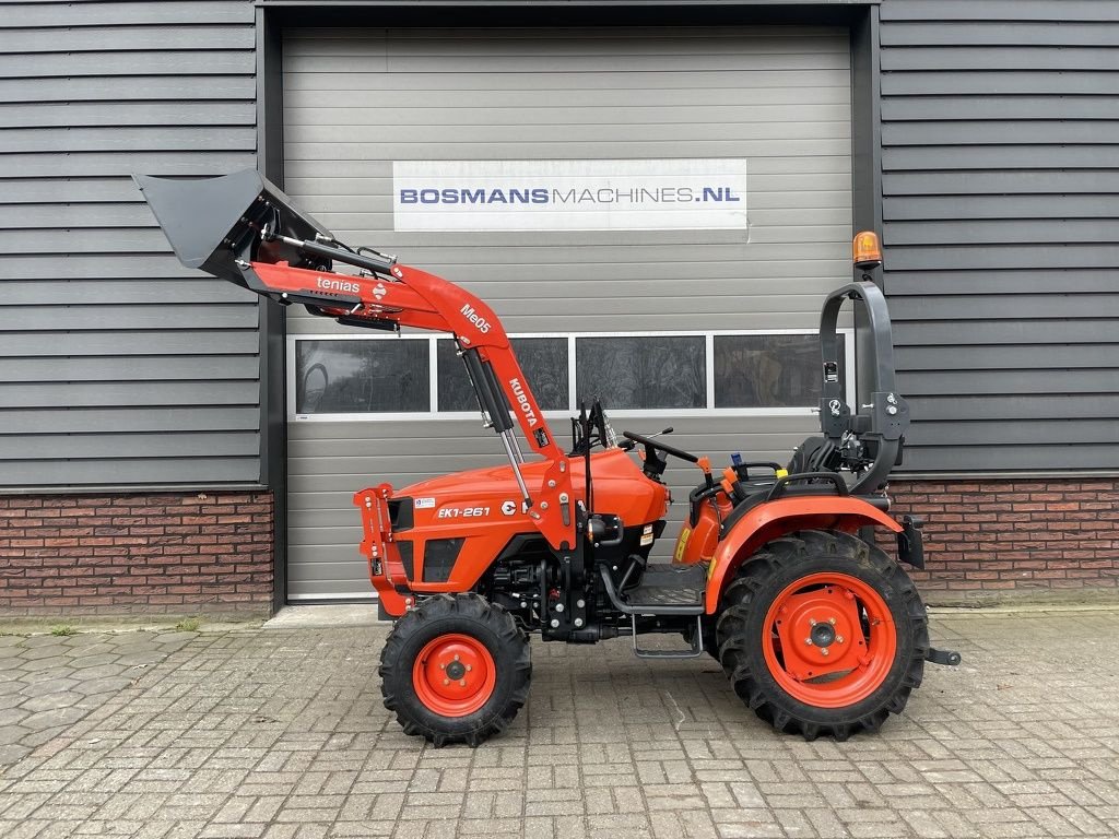 Traktor van het type Kubota EK1261 DT minitractor NIEUW incl frontlader LEASE &euro;230, Neumaschine in Neer (Foto 1)