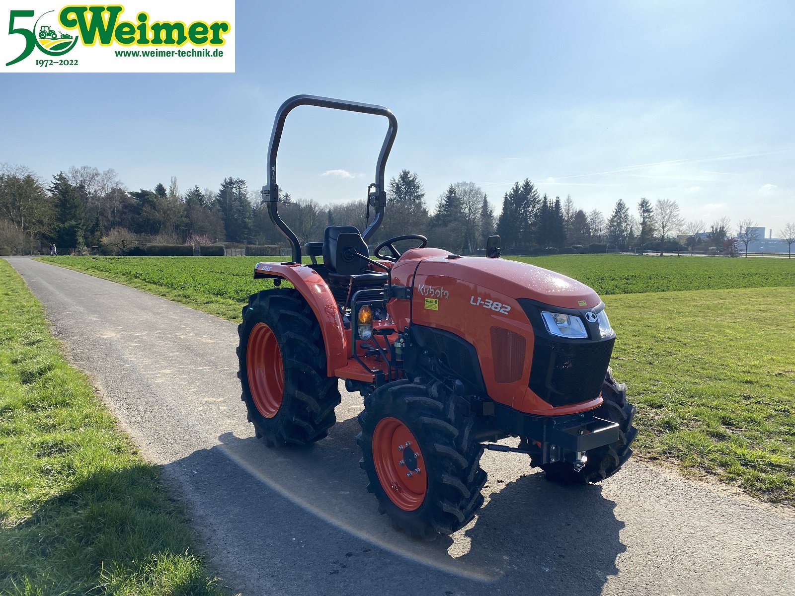 Traktor van het type Kubota L 1 382, Neumaschine in Lollar, Ruttershausen (Foto 3)