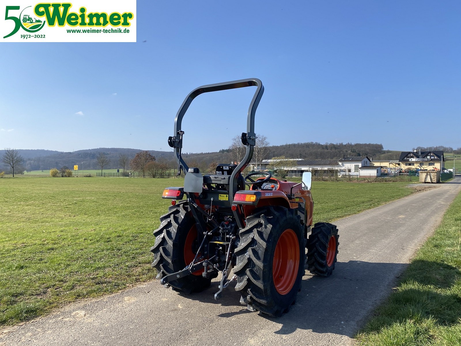 Traktor des Typs Kubota L 1 382, Neumaschine in Lollar, Ruttershausen (Bild 5)