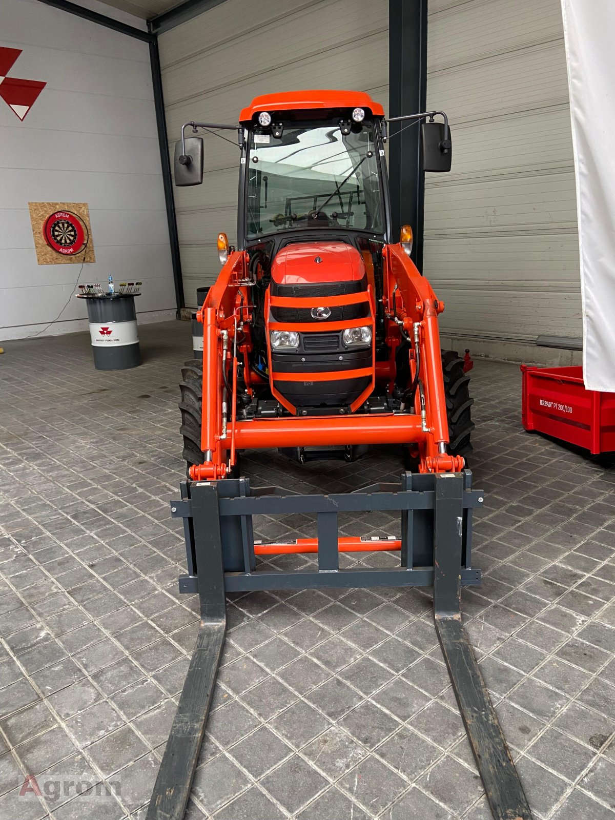 Traktor του τύπου Kubota L 1501 inkl. Kabine und Zubehör, Gebrauchtmaschine σε Thür (Φωτογραφία 5)