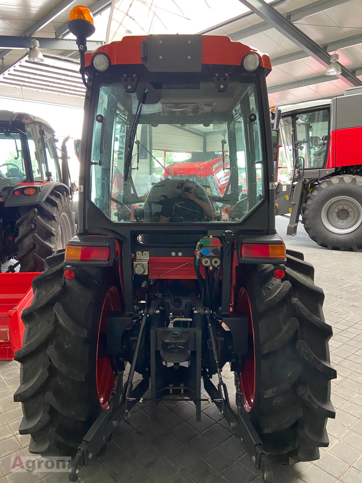 Traktor Türe ait Kubota L 1501 inkl. Kabine und Zubehör, Gebrauchtmaschine içinde Thür (resim 7)