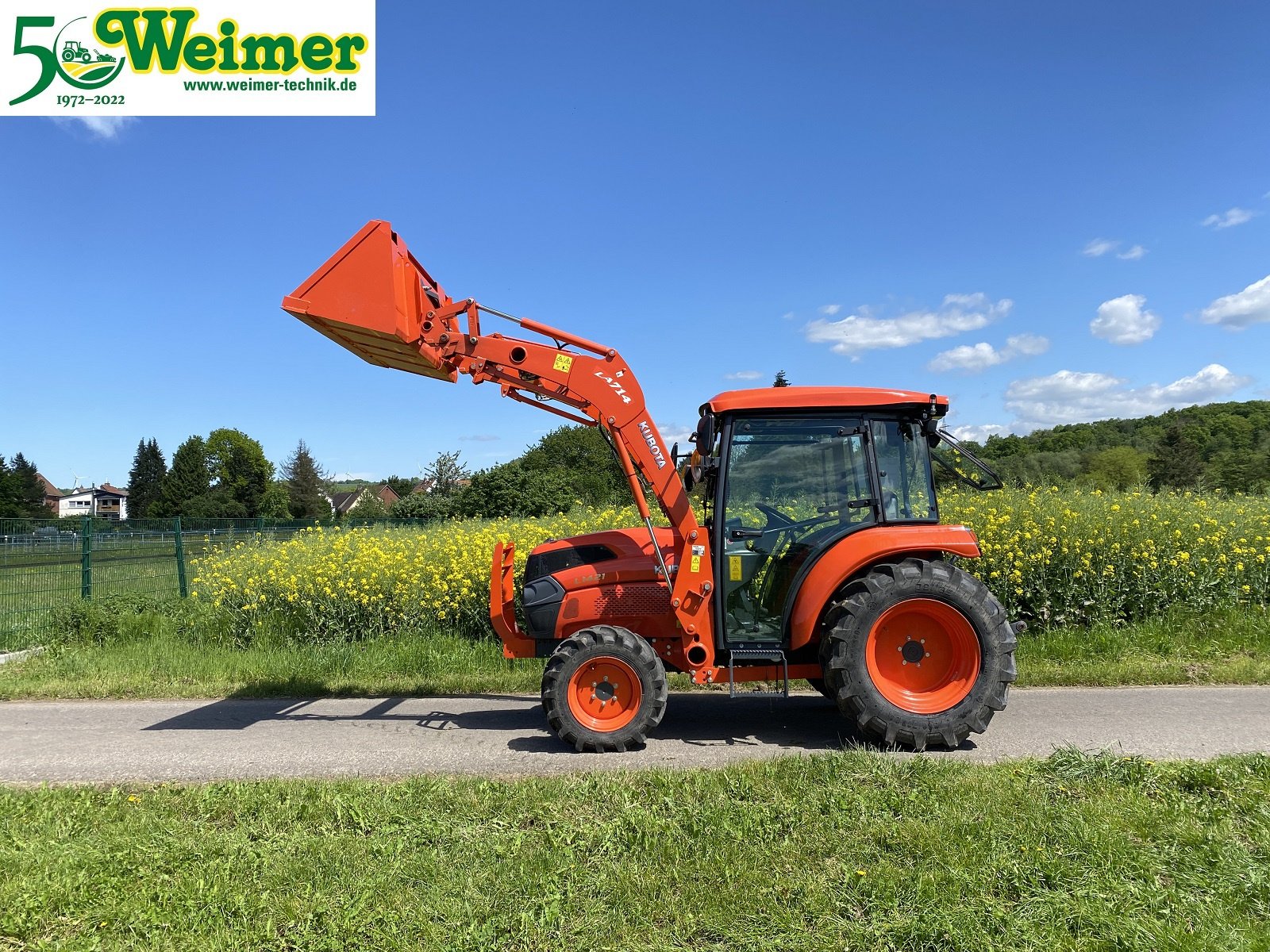 Traktor des Typs Kubota L1-421 HRNT, Gebrauchtmaschine in Lollar, Ruttershausen (Bild 2)