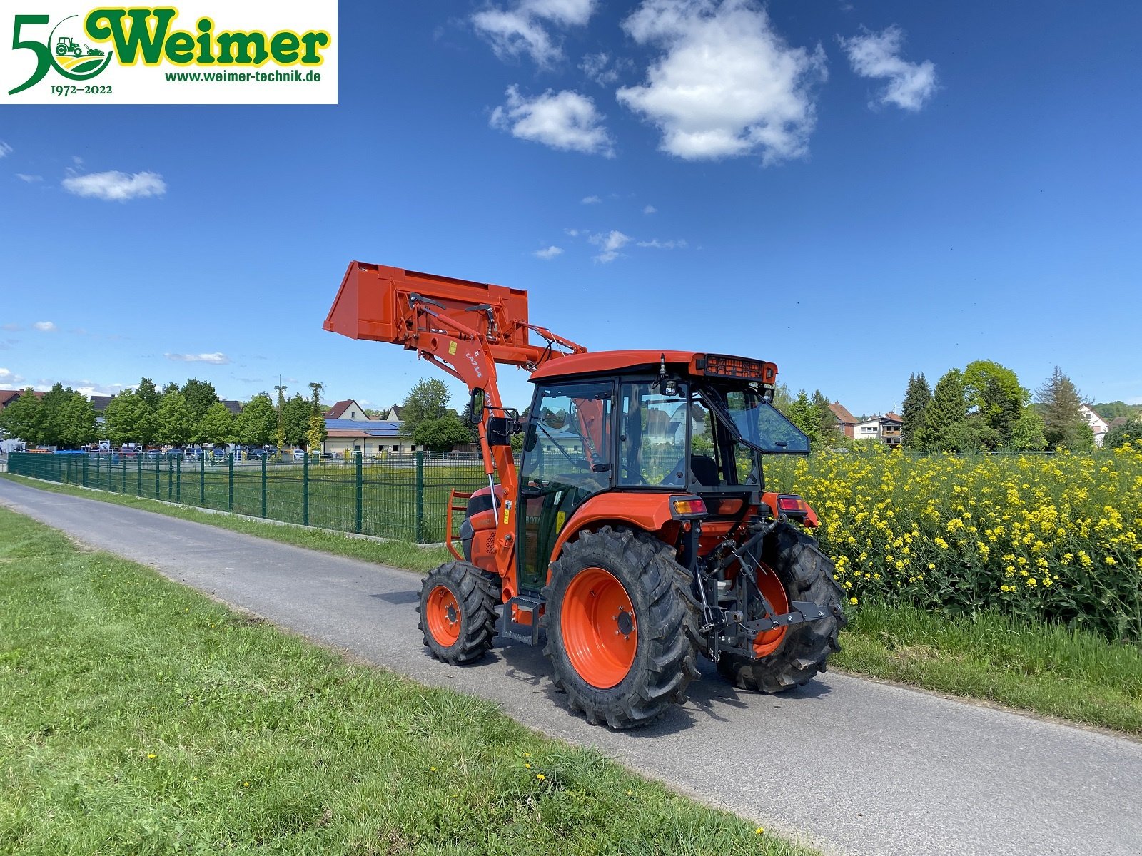 Traktor des Typs Kubota L1-421 HRNT, Gebrauchtmaschine in Lollar, Ruttershausen (Bild 3)