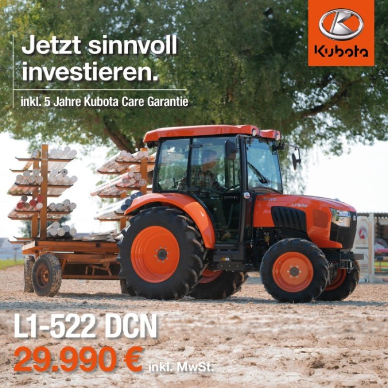 Traktor a típus Kubota L1-522 Aktion ab 0,0%, Neumaschine ekkor: Olpe (Kép 1)