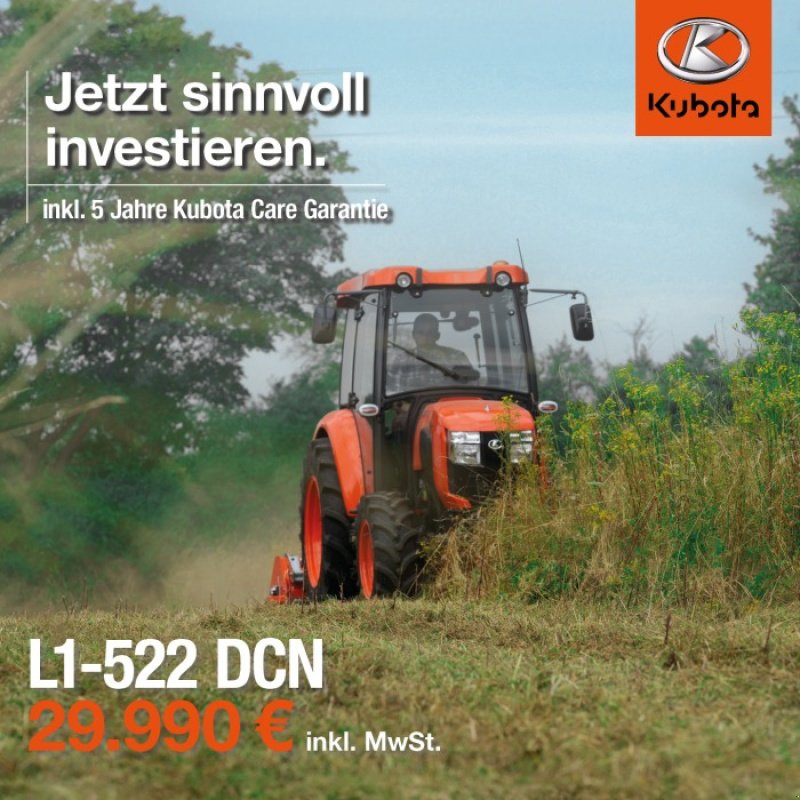 Traktor typu Kubota L1-522 Aktion ab 0,0%, Neumaschine w Olpe (Zdjęcie 15)