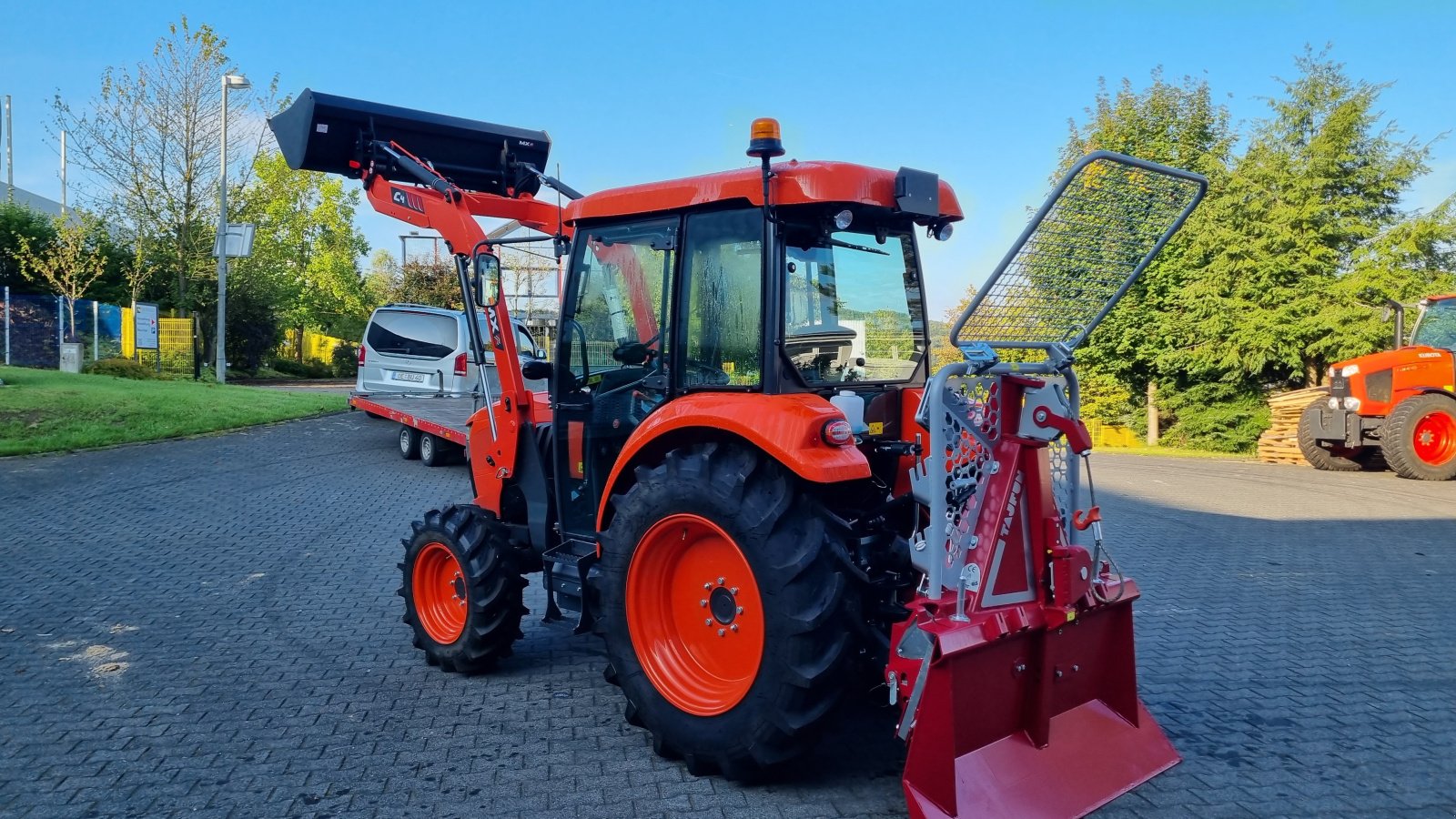 Traktor del tipo Kubota L1-522 Frontlader, Neumaschine In Olpe (Immagine 5)