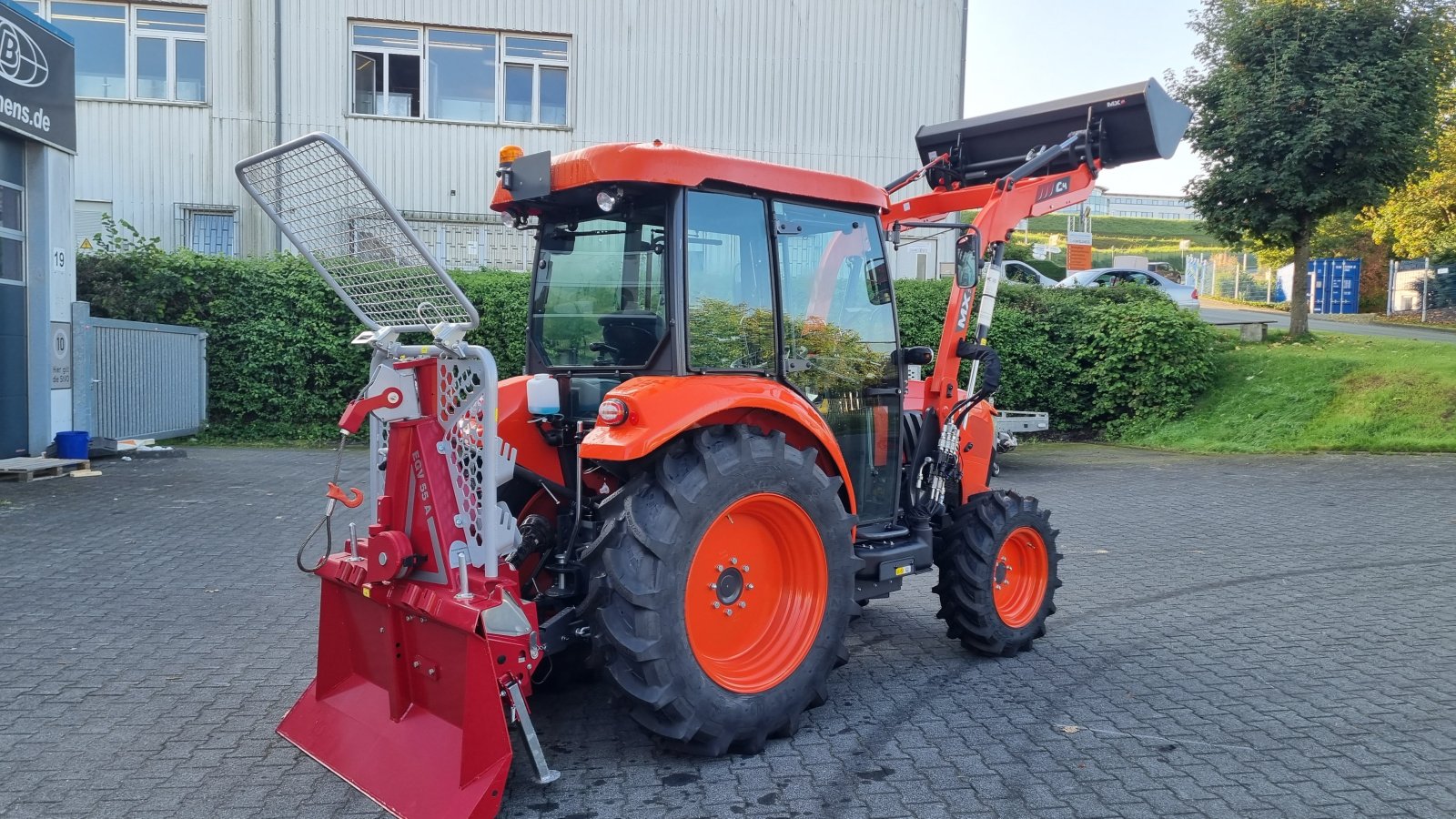 Traktor Türe ait Kubota L1-522 Frontlader, Neumaschine içinde Olpe (resim 9)