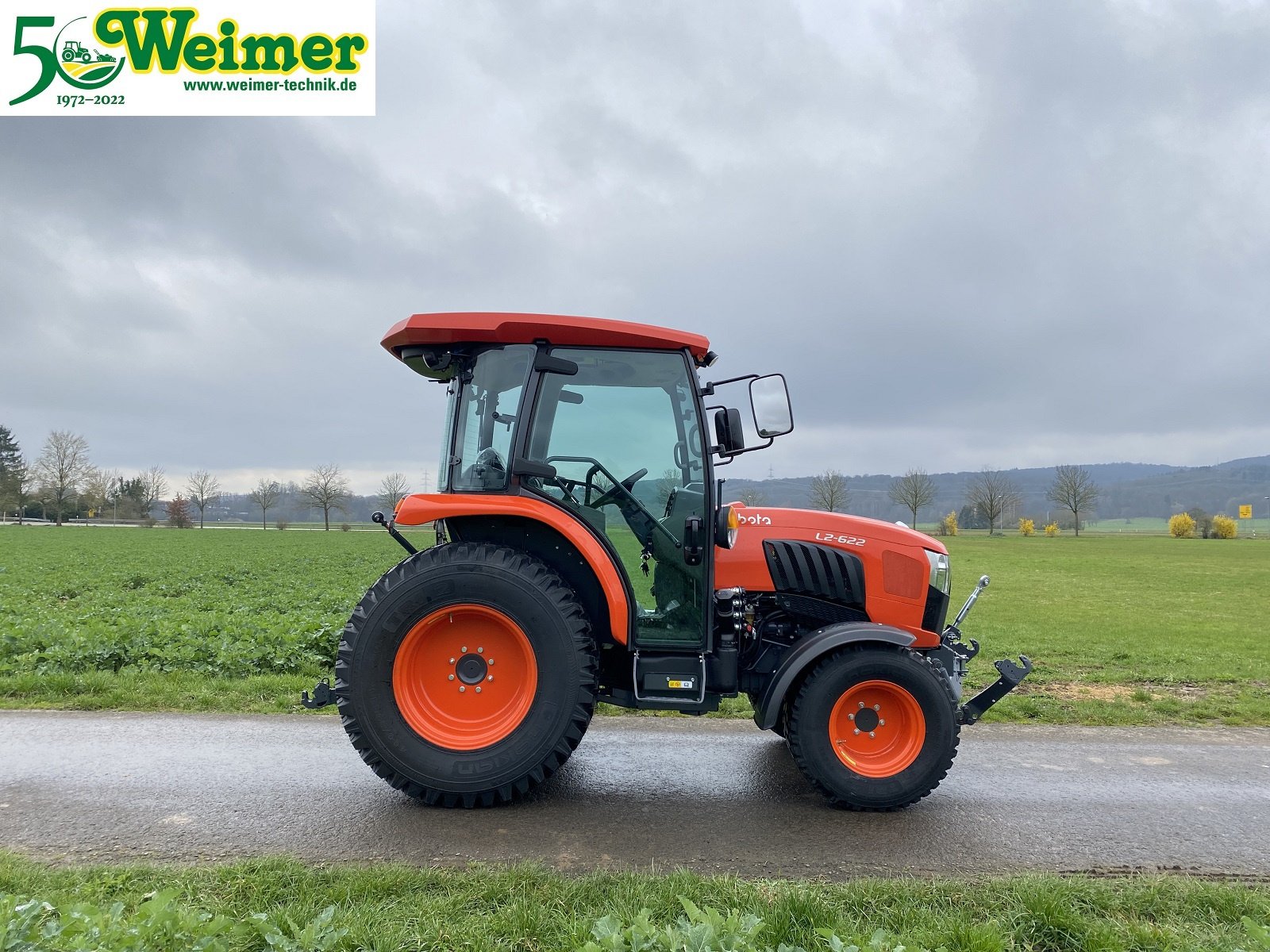 Traktor typu Kubota L2-622 H CAB, Neumaschine v Lollar, Ruttershausen (Obrázek 5)