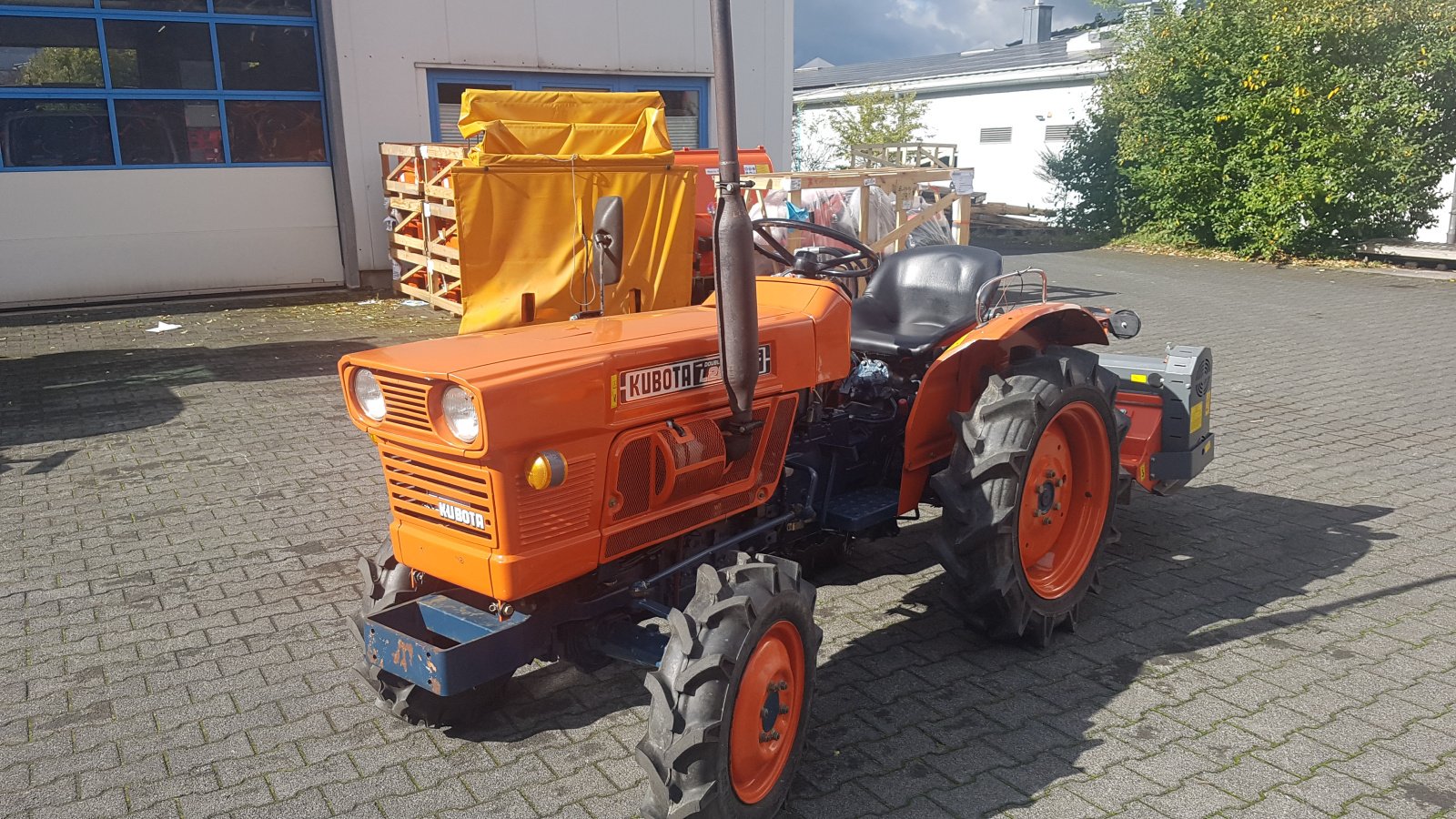 Traktor Türe ait Kubota L2201, Gebrauchtmaschine içinde Olpe (resim 9)