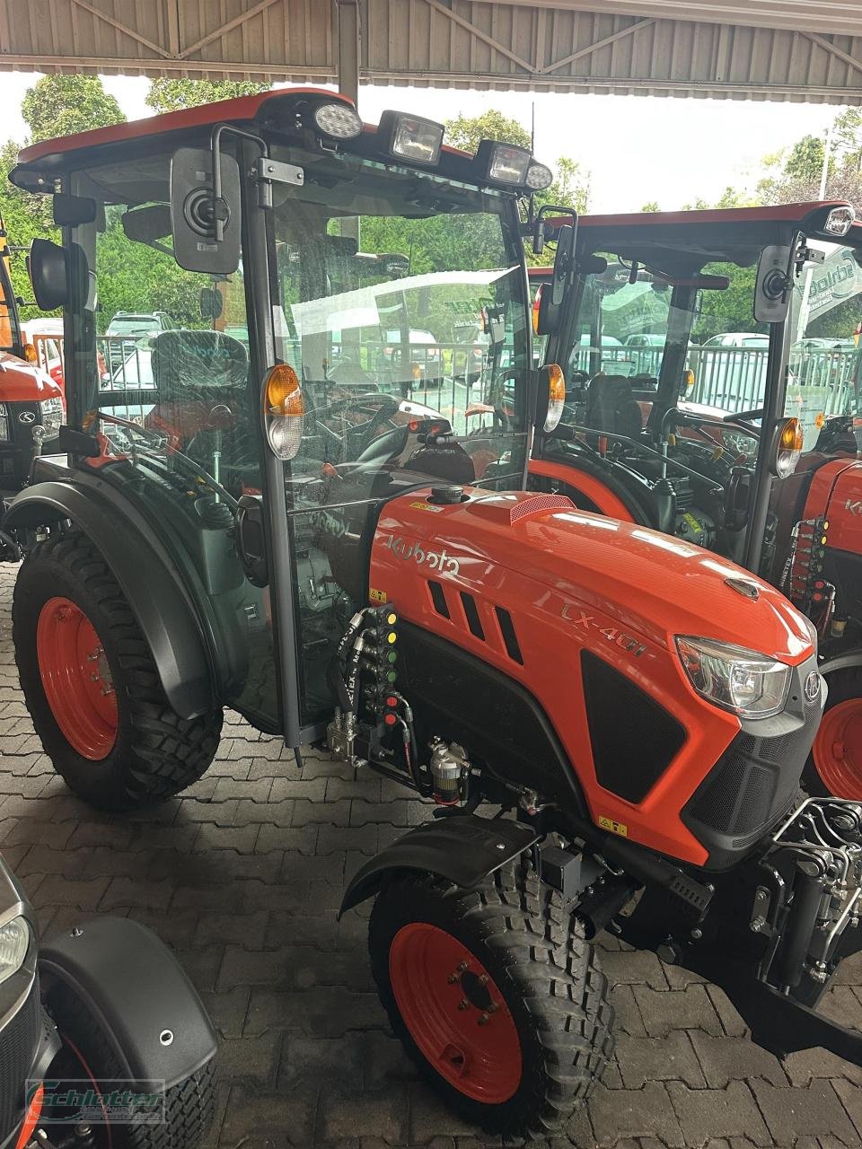 Traktor Türe ait Kubota LX401 DHQ-E FZ, Neumaschine içinde Idstein-Wörsdorf (resim 1)