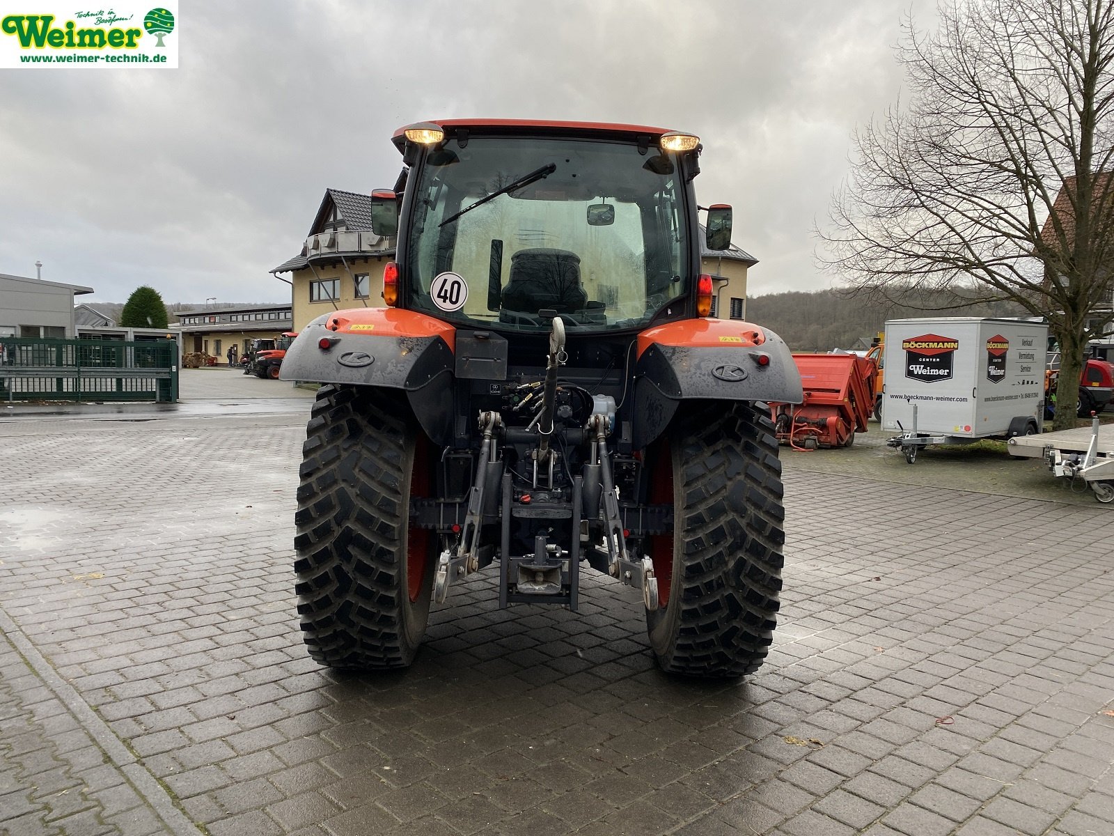 Traktor des Typs Kubota M 110 GX II, Gebrauchtmaschine in Lollar, Ruttershausen (Bild 4)