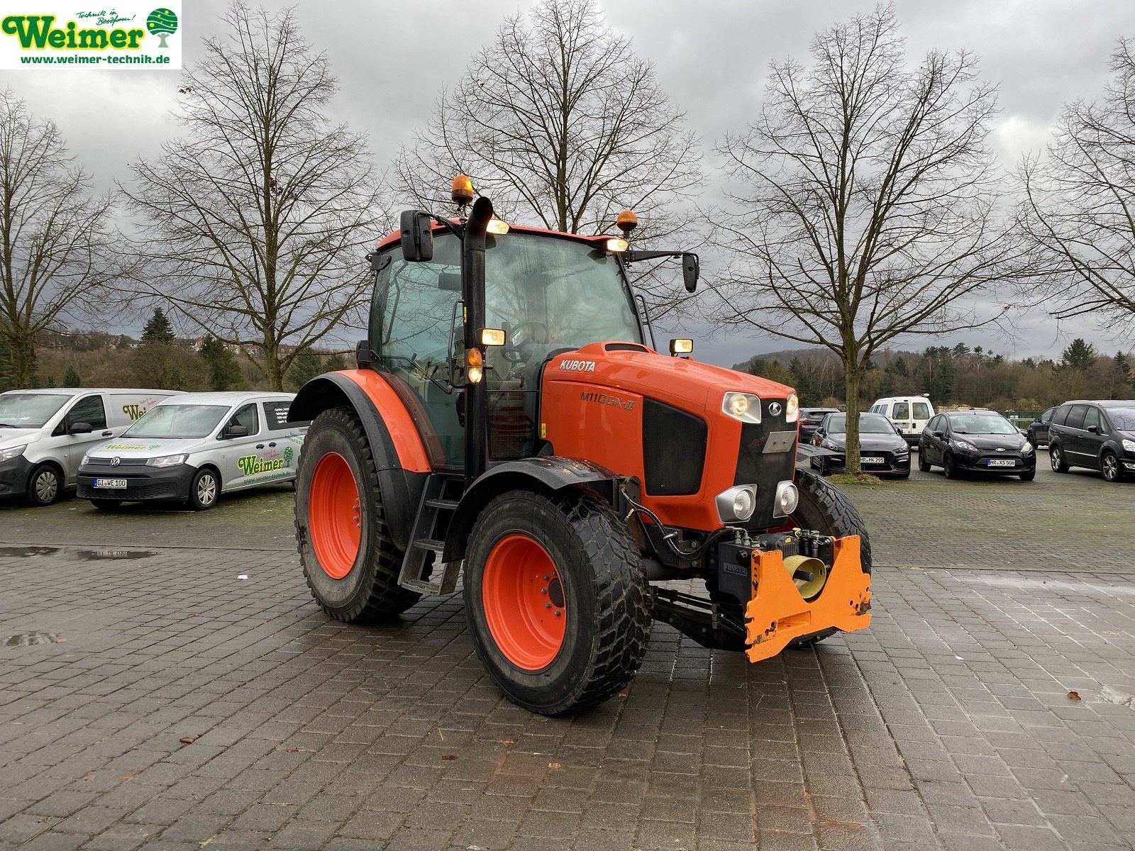 Traktor des Typs Kubota M 110 GX II, Gebrauchtmaschine in Lollar, Ruttershausen (Bild 9)