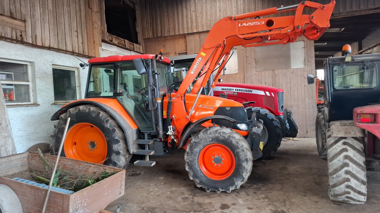 Traktor des Typs Kubota M 130 X, Gebrauchtmaschine in Ellenberg (Bild 1)