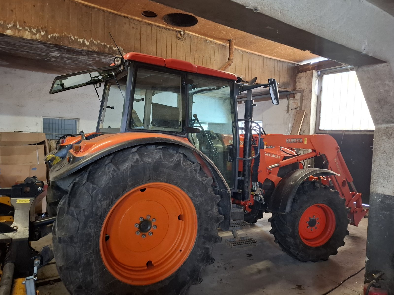 Traktor del tipo Kubota M 130 X, Gebrauchtmaschine In Ellenberg (Immagine 10)