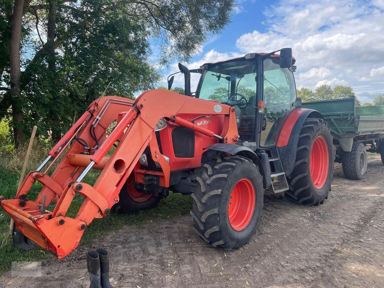 Traktor van het type Kubota M 135 GX-S, Gebrauchtmaschine in Prenzlau (Foto 2)