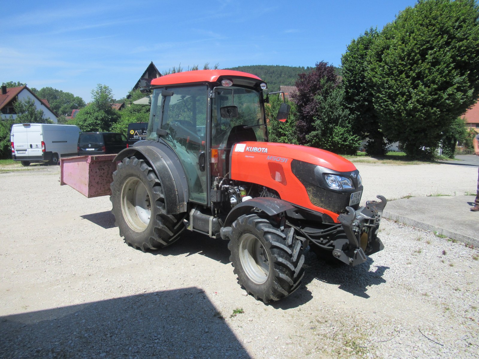 Traktor des Typs Kubota M 5091 Narrow, Gebrauchtmaschine in Waischenfeld (Bild 2)