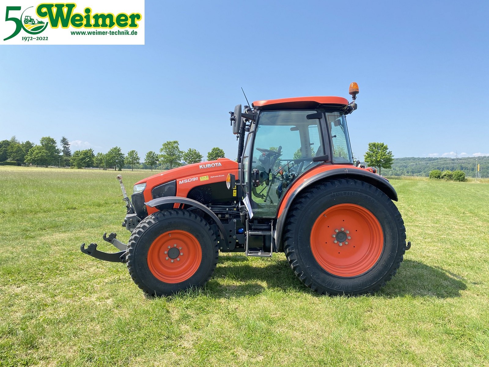 Traktor del tipo Kubota M 5091, Gebrauchtmaschine en Lollar, Ruttershausen (Imagen 2)