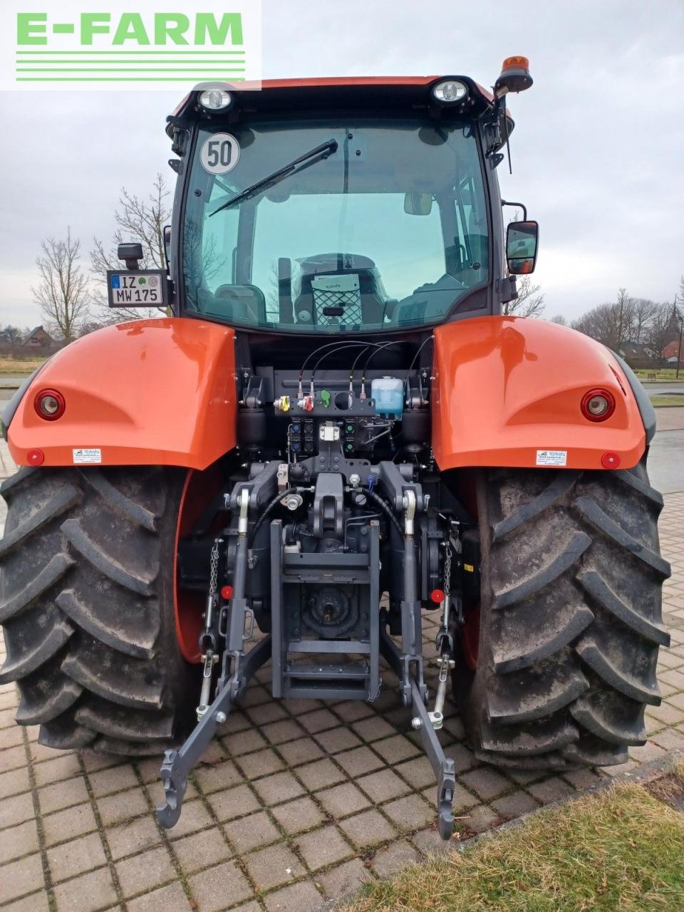 Traktor des Typs Kubota m 7-173, Gebrauchtmaschine in BROKDORF (Bild 4)