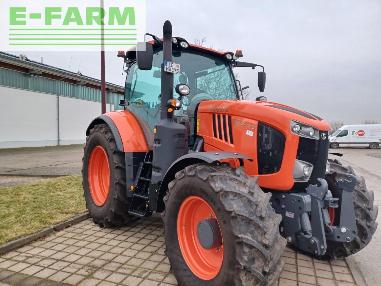 Traktor typu Kubota m 7-173, Gebrauchtmaschine v BROKDORF (Obrázek 8)