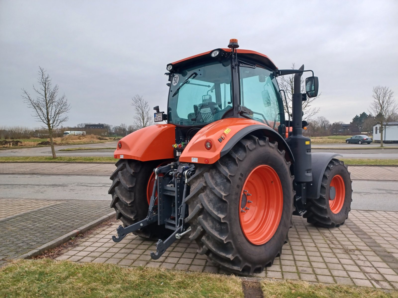 Traktor Türe ait Kubota M 7-173, Gebrauchtmaschine içinde Brokdorf (resim 2)