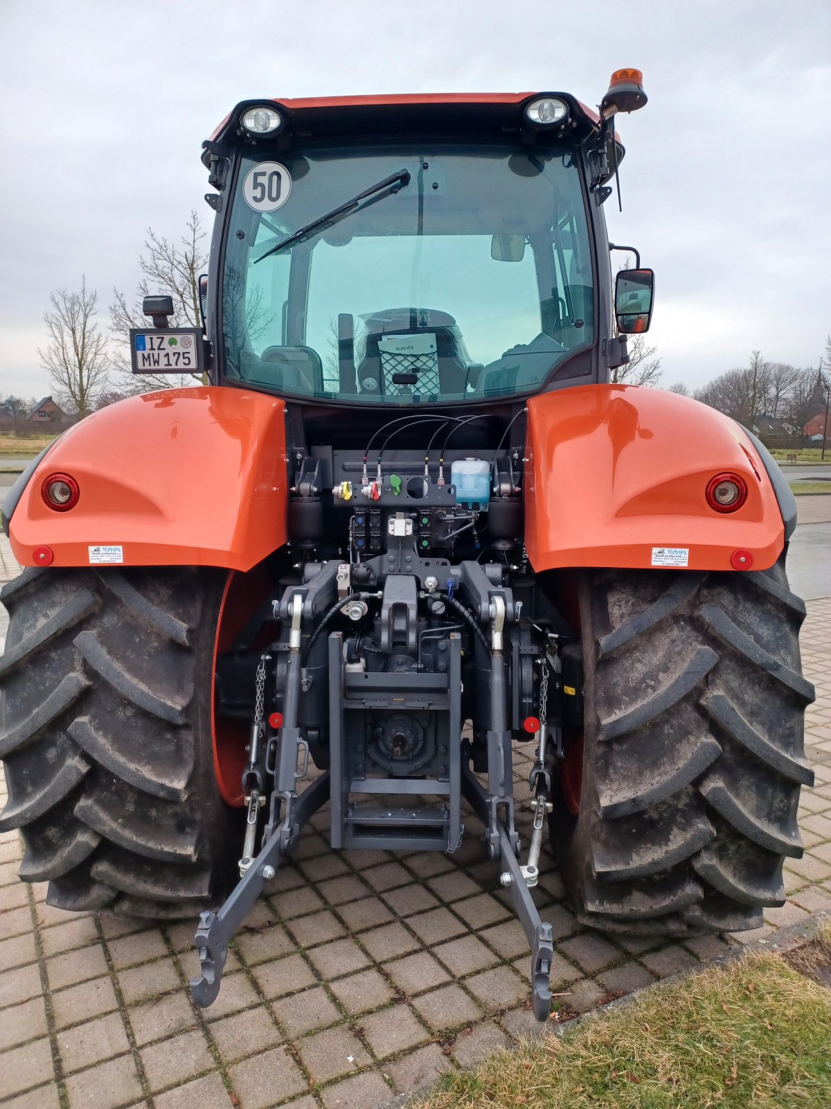 Traktor του τύπου Kubota M 7-173, Gebrauchtmaschine σε Brokdorf (Φωτογραφία 4)