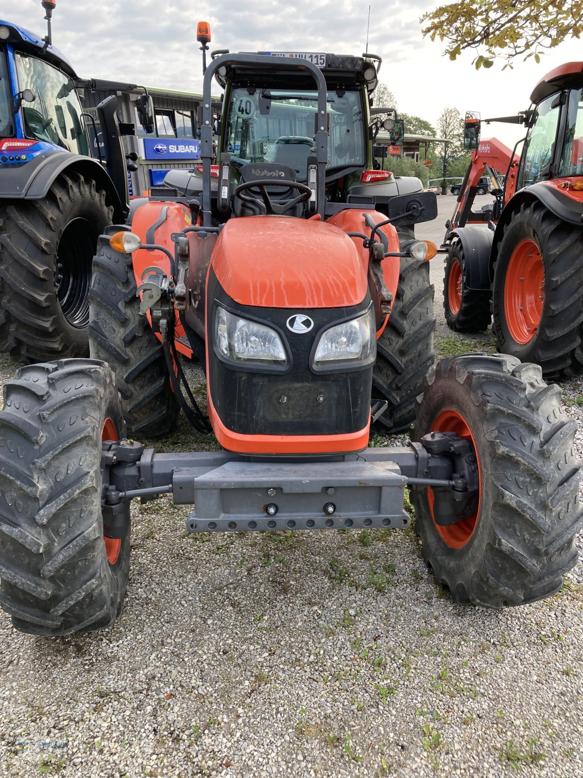 Traktor van het type Kubota M 7040 ROPS, Gebrauchtmaschine in Wackersberg (Foto 3)