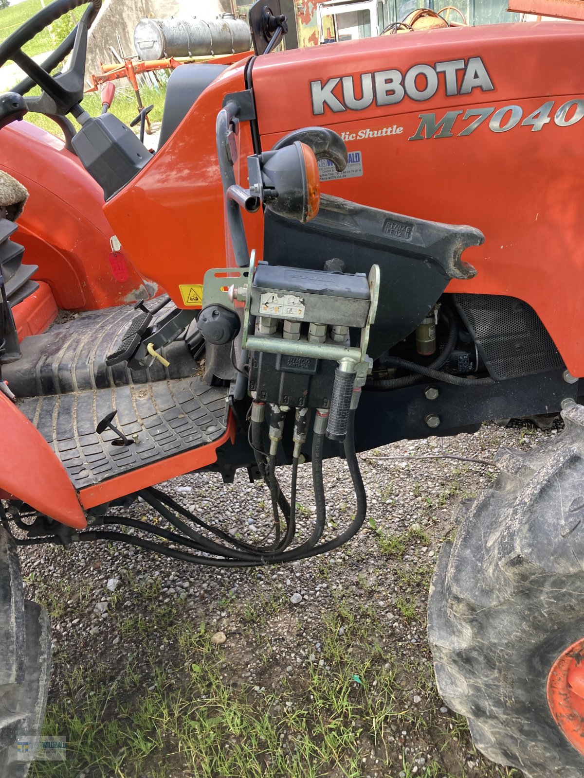 Traktor a típus Kubota M 7040 ROPS, Gebrauchtmaschine ekkor: Wackersberg (Kép 5)