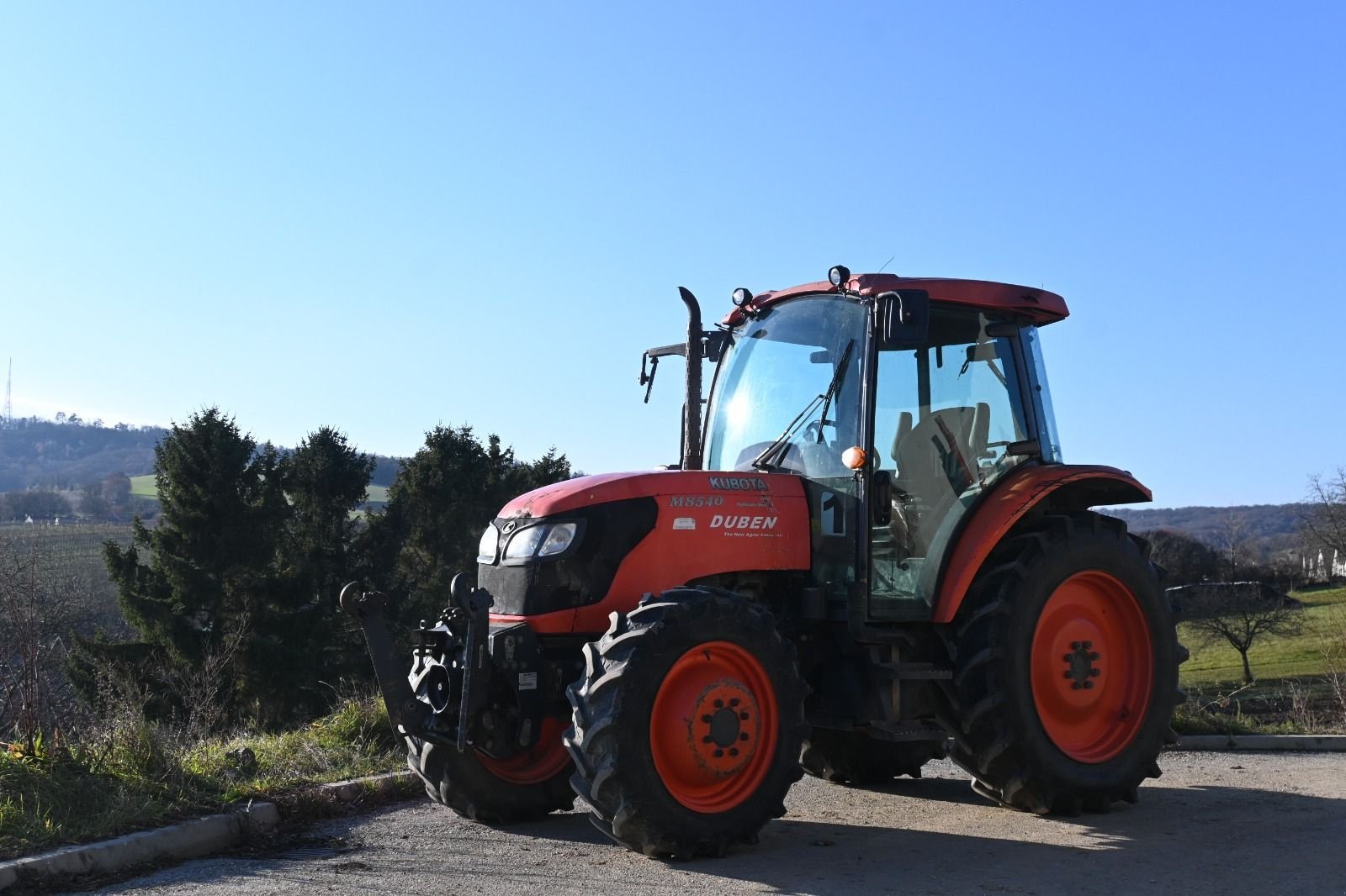 Traktor of the type Kubota M 8540 DTHQ, Gebrauchtmaschine in Burgkirchen (Picture 10)