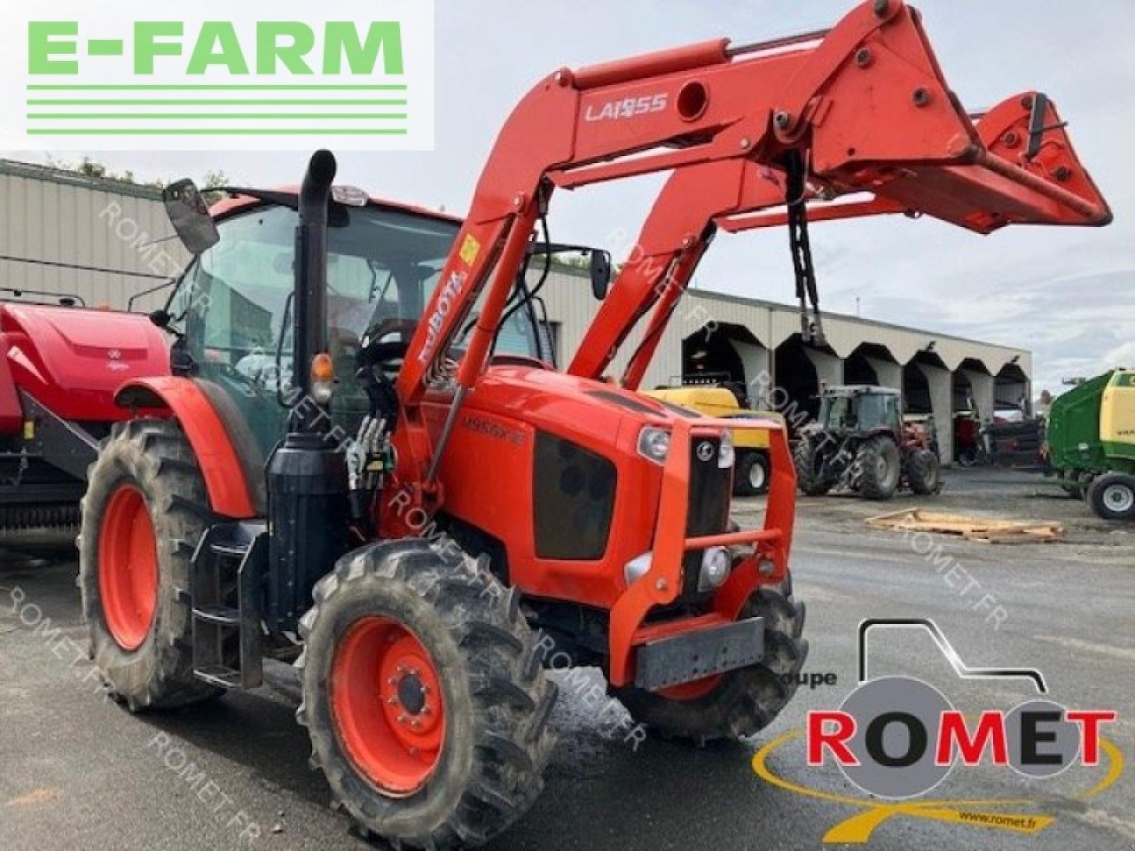 Traktor του τύπου Kubota m 95 gx iii, Gebrauchtmaschine σε GENNES-SUR-GLAIZE (Φωτογραφία 1)