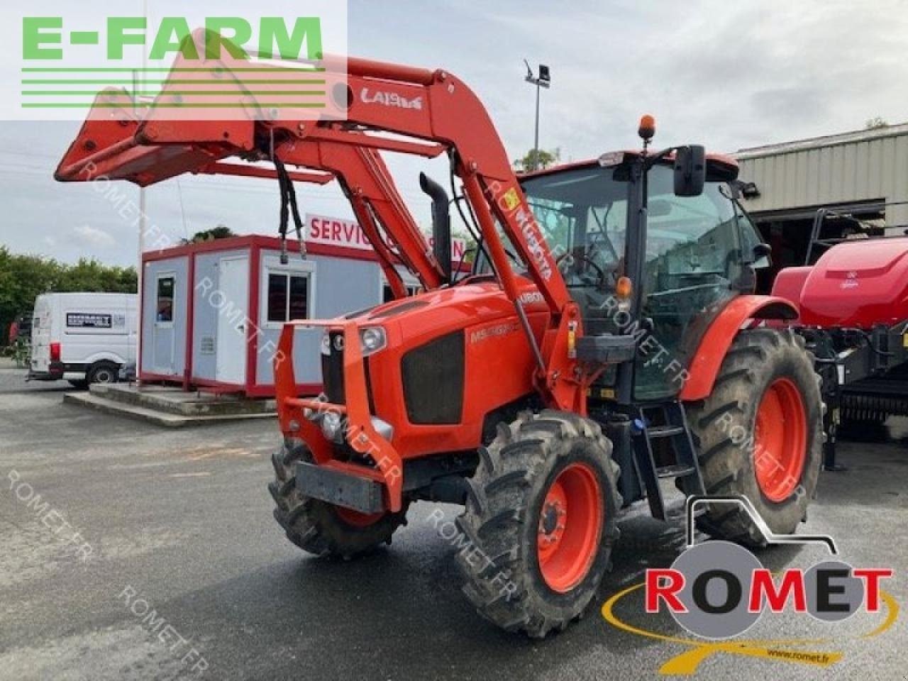 Traktor typu Kubota m 95 gx iii, Gebrauchtmaschine w GENNES-SUR-GLAIZE (Zdjęcie 2)