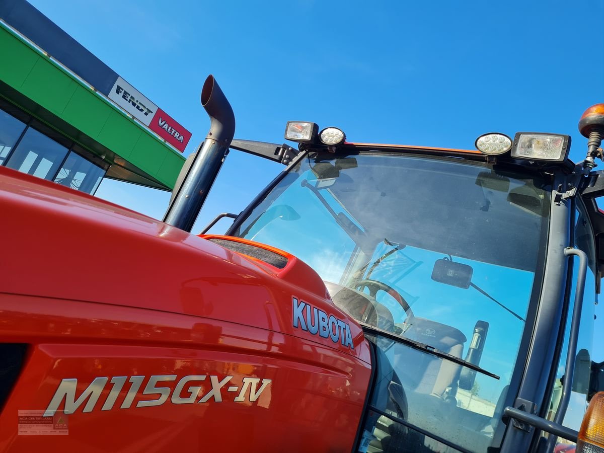 Traktor van het type Kubota M115GX IV, Gebrauchtmaschine in Gerasdorf (Foto 24)