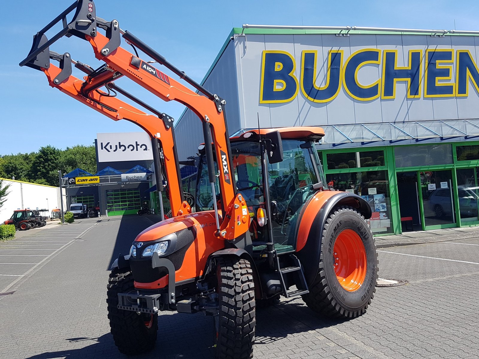 Traktor a típus Kubota M4-063 CAB ab 0,99%, Neumaschine ekkor: Olpe (Kép 11)