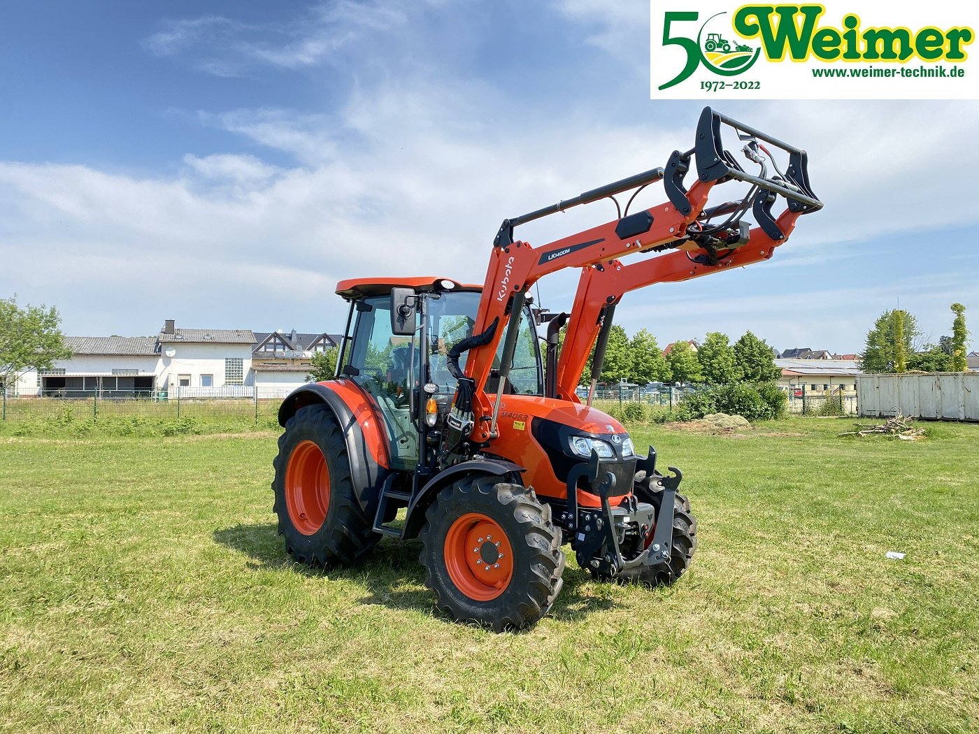 Traktor типа Kubota M4-063 CAB, Gebrauchtmaschine в Lollar, Ruttershausen (Фотография 8)