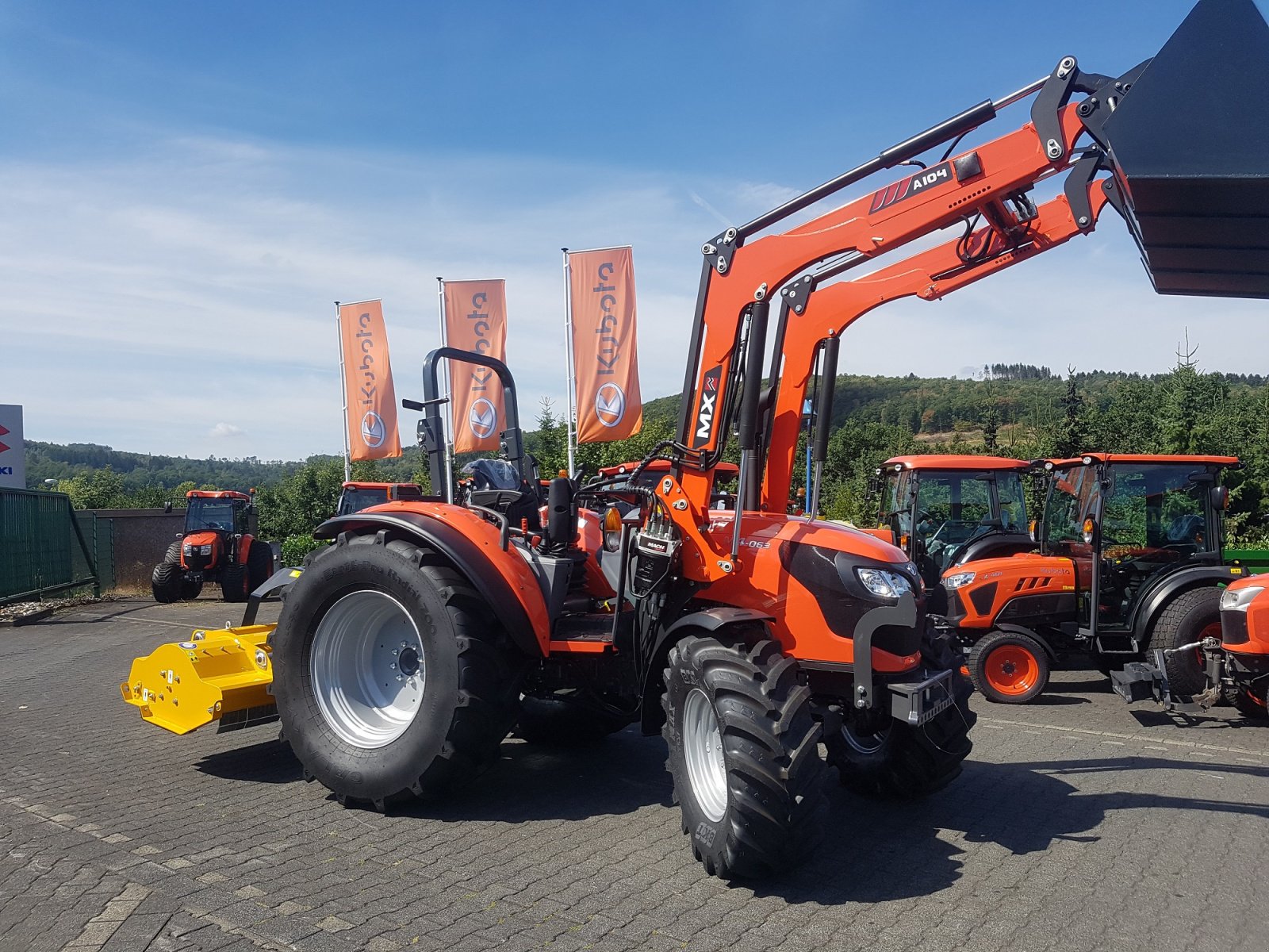 Traktor typu Kubota M4-063  ROPS incl Frontlader, Neumaschine v Olpe (Obrázek 19)