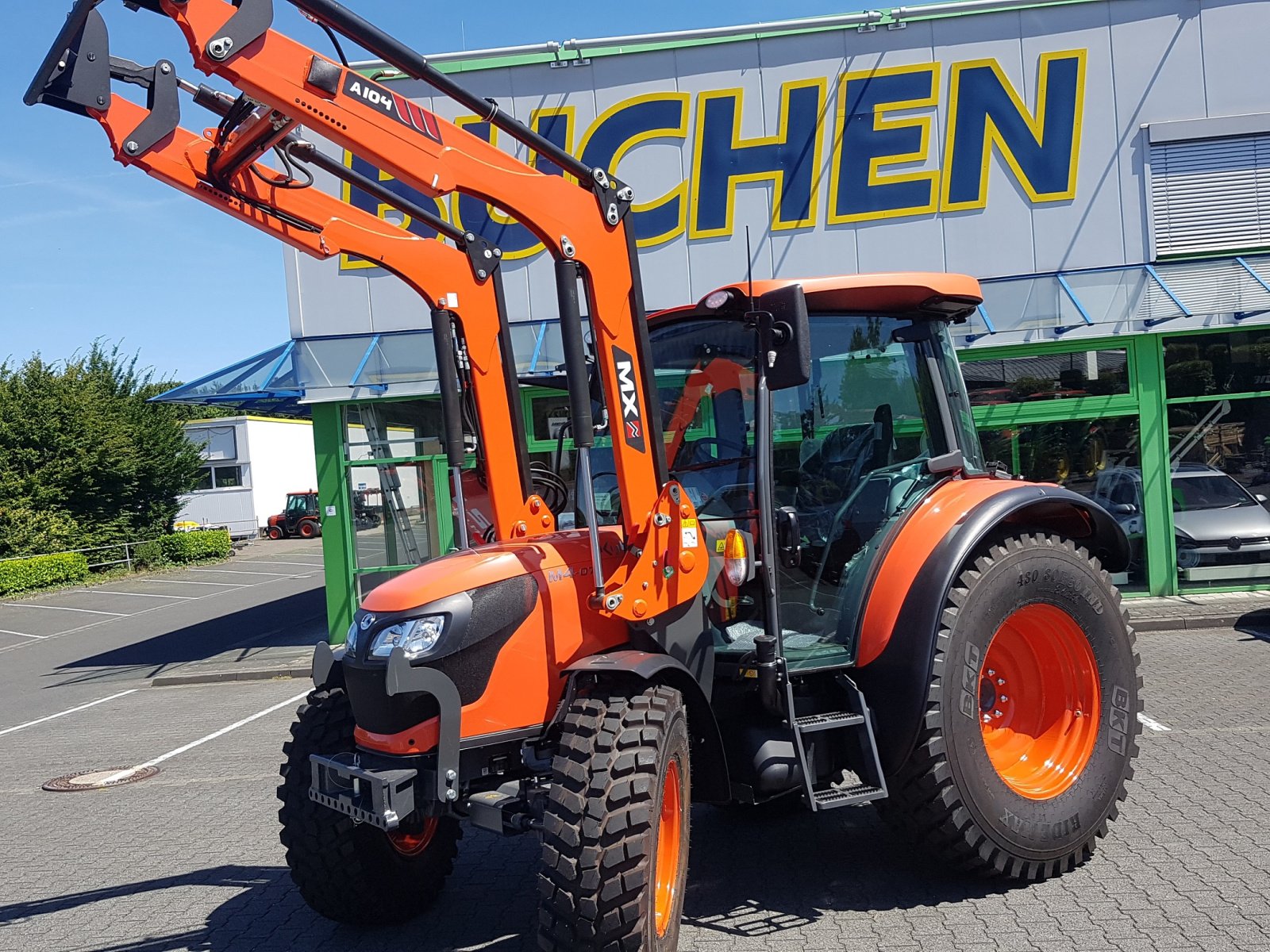 Traktor typu Kubota M4-073 CAB Winterdienstpaket ab 0,99%, Neumaschine w Olpe (Zdjęcie 12)