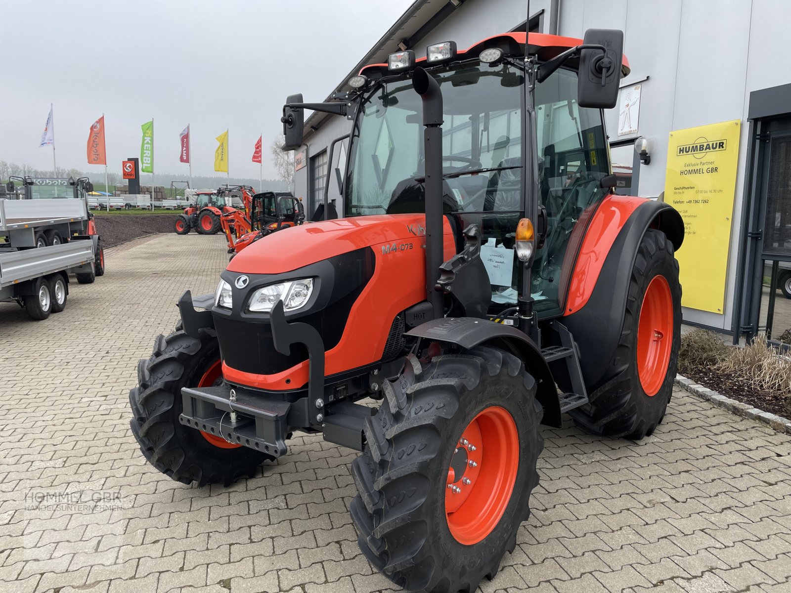 Traktor des Typs Kubota M4 M4073 Kabine 5 Jahre Garantie, Neumaschine in Bopfingen (Bild 3)