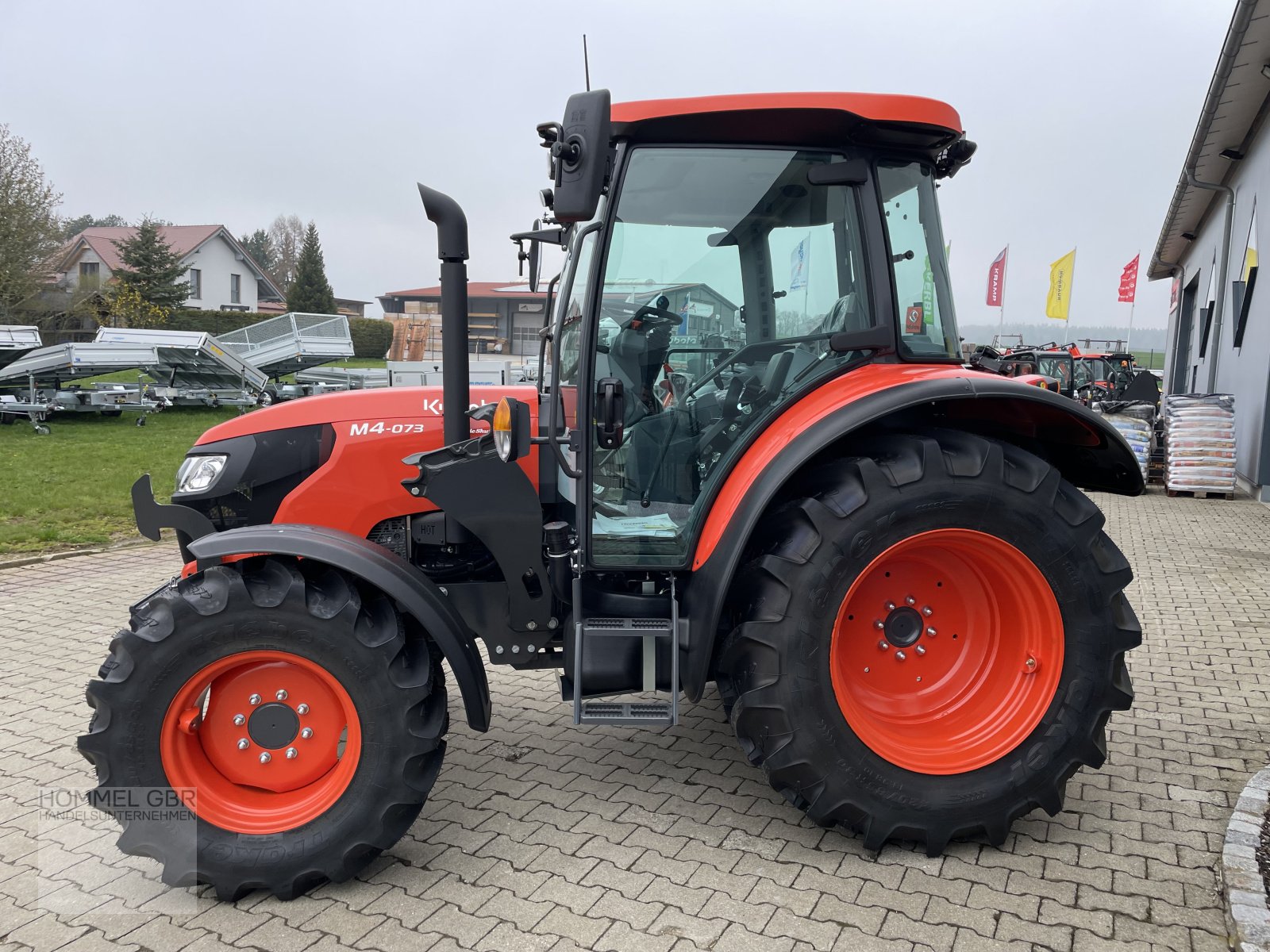 Traktor Türe ait Kubota M4 M4073 Kabine 5 Jahre Garantie, Neumaschine içinde Bopfingen (resim 4)