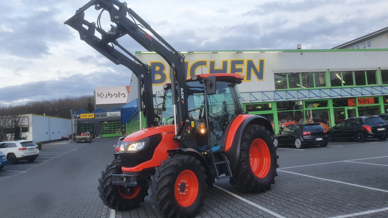 Traktor of the type Kubota M4063 Frontlader, Neumaschine in Olpe (Picture 13)