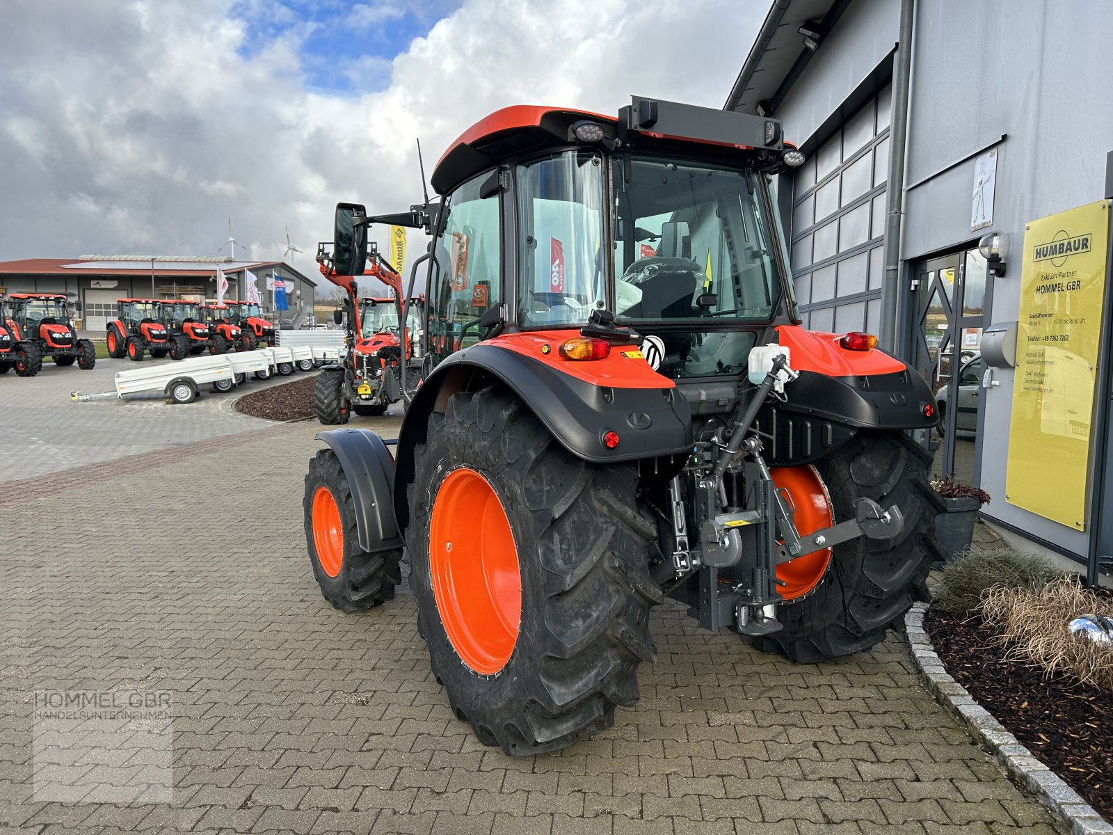 Traktor Türe ait Kubota M4063 Kabine 66PS 5 Jahre Garantie, Neumaschine içinde Bopfingen (resim 3)