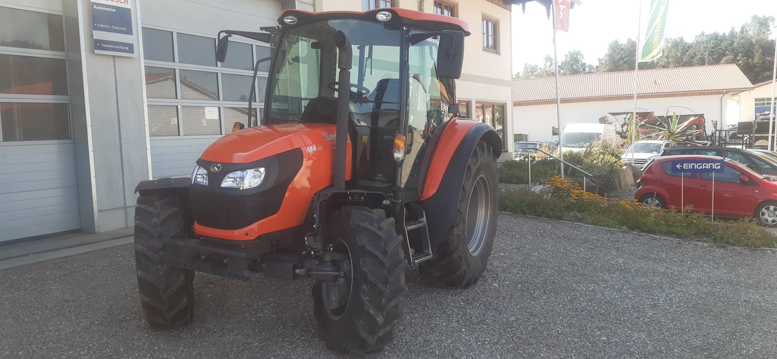 Traktor van het type Kubota M4072, Gebrauchtmaschine in Höslwang (Foto 1)