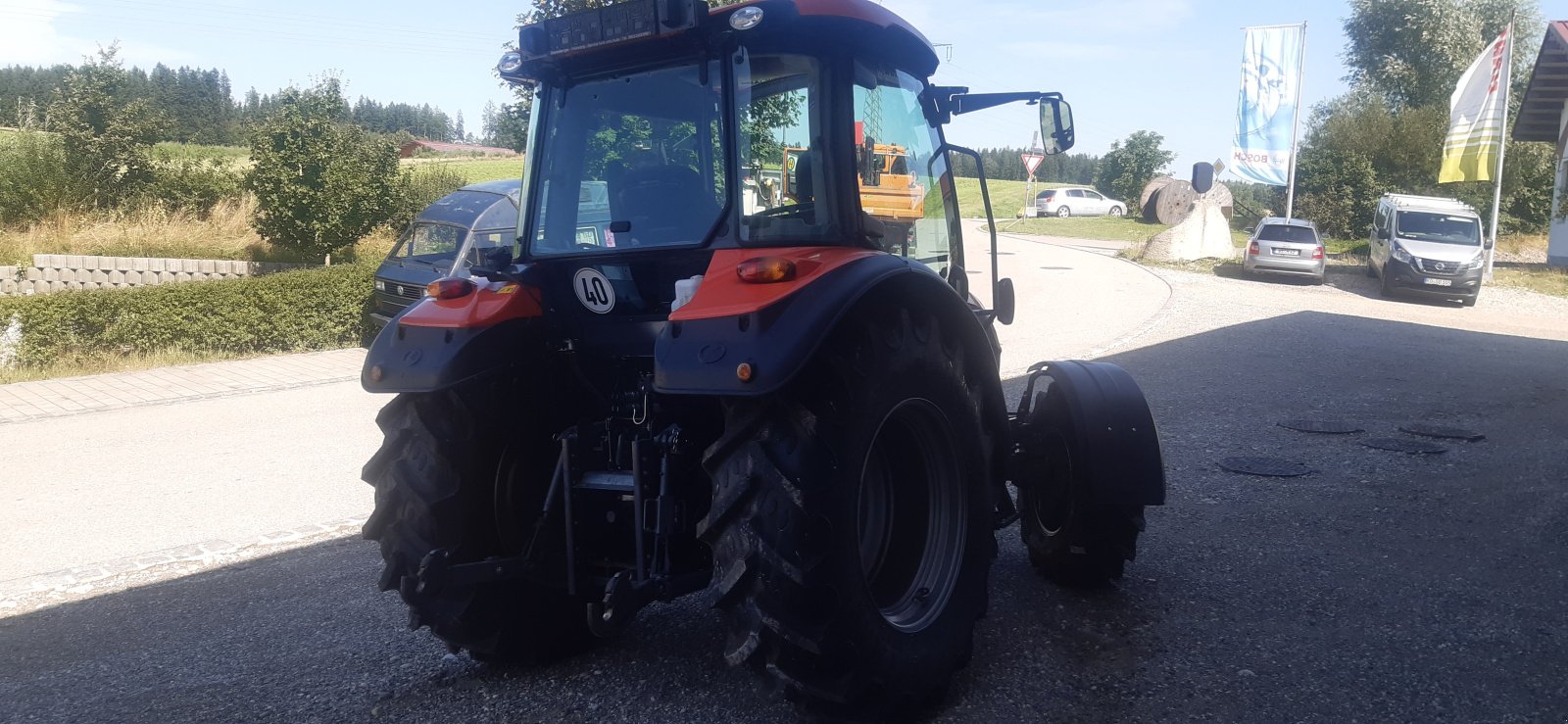 Traktor типа Kubota M4072, Gebrauchtmaschine в Höslwang (Фотография 3)